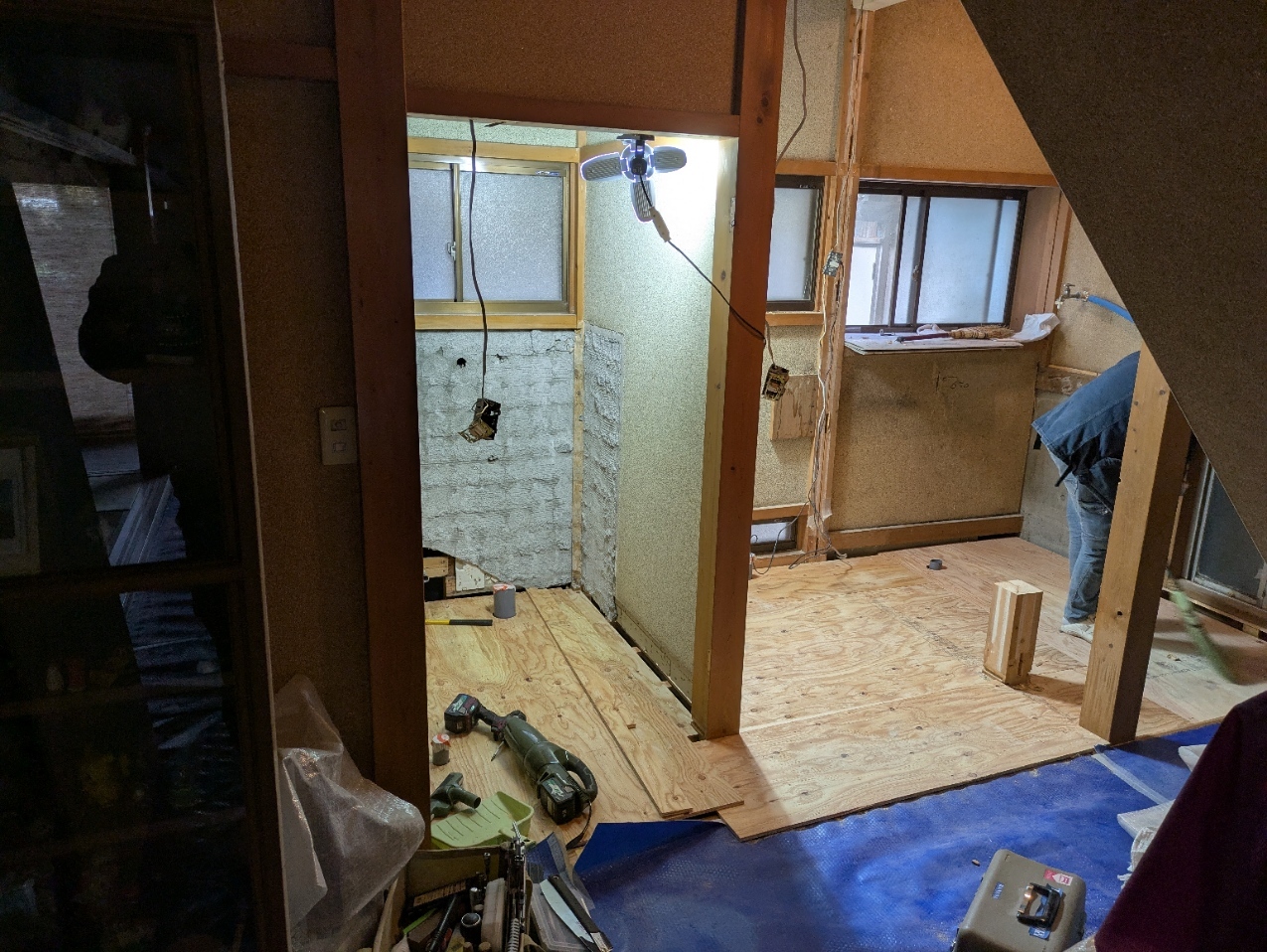 造作手洗いを備えたトイレリフォーム 三浦市K邸 施工写真2